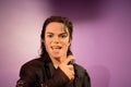 Michael Jackson Wax Figure Royalty Free Stock Photo